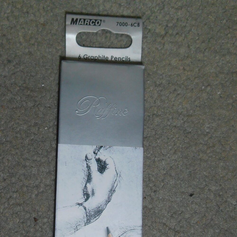Raffine Artist 6 Degree Graphite Pencil Set ~7000-6CB~